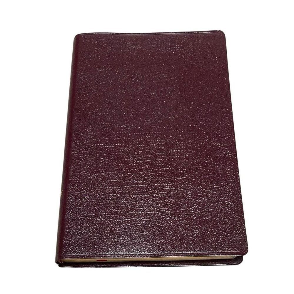 Holy Bible NIV Thin Line Red Letter Bible Study Ed. Zondervan‎ 2011Leather